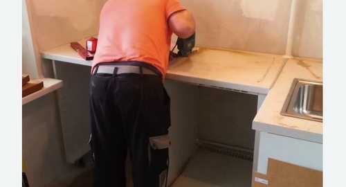 Сборка кухонного гарнитура. Балашов